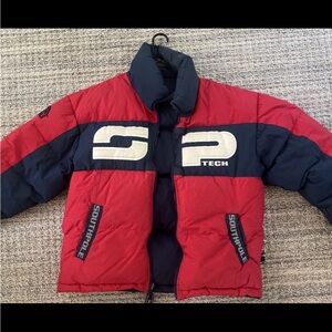 Vintage reversible South Pole SP Tech Red/blur Puffer Jacket